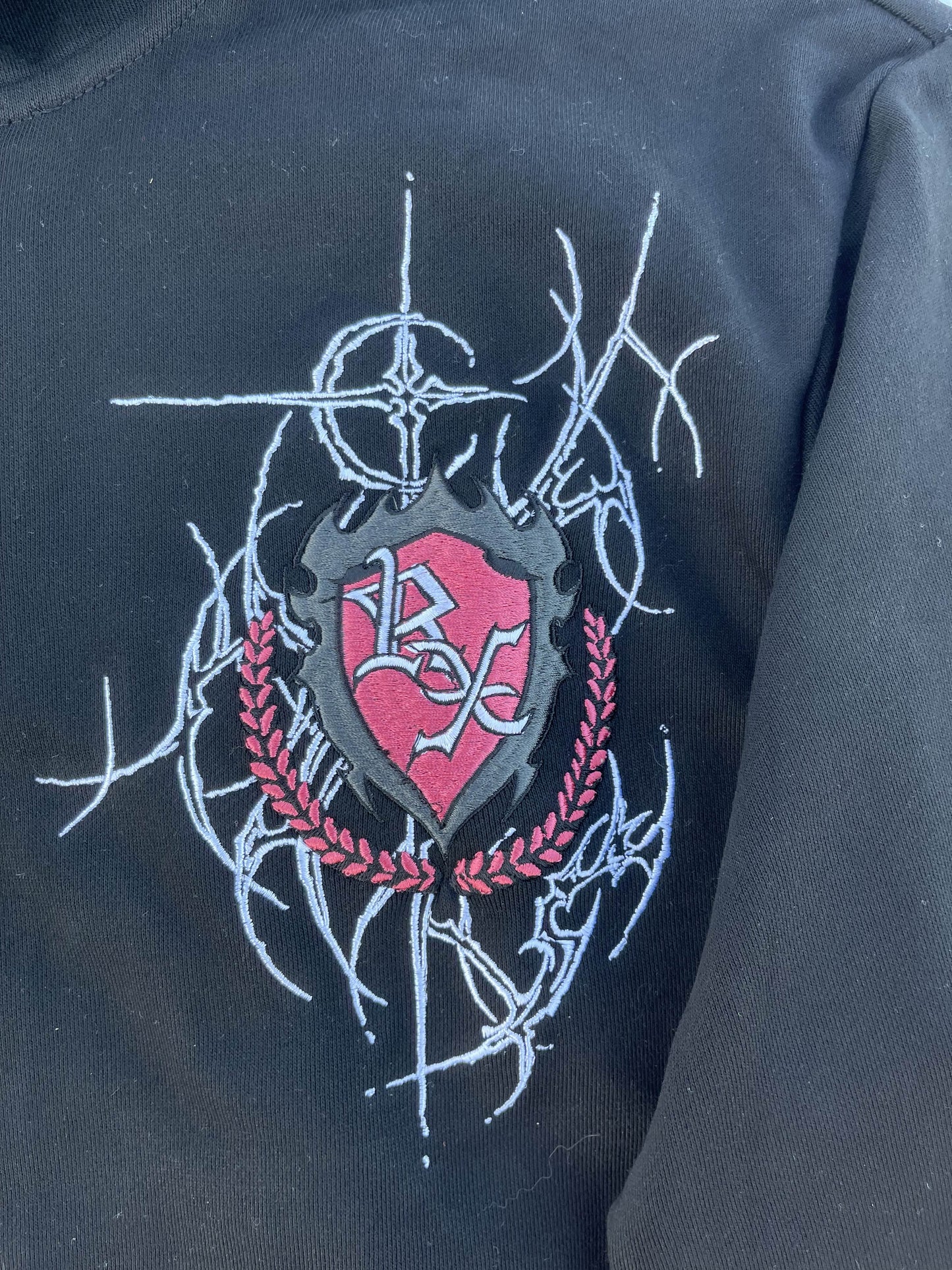 EMBROIDERED REAXCT ZIP UP V.1 (PINK)